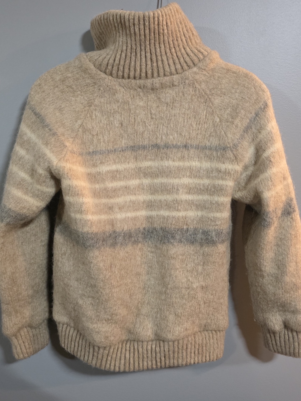 A.P.C. Cream Wool Robe Labelled "Jasper" - Picture 9 of 11